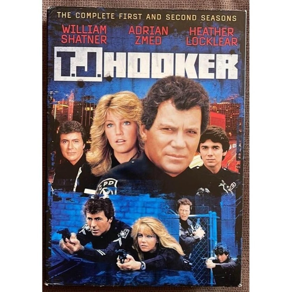 T.J. Hooker - The Complete First and Second Seasons DVD, 2005, 6-Disc Set
